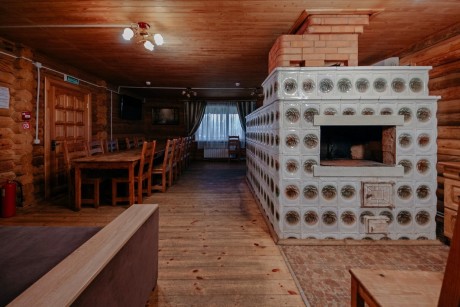 11-местный Премиум, коттедж № 8 с русской печкой