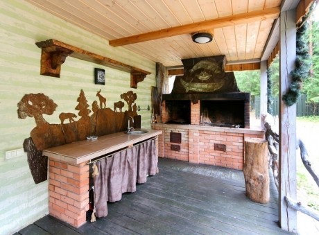 For 9 people, guest house