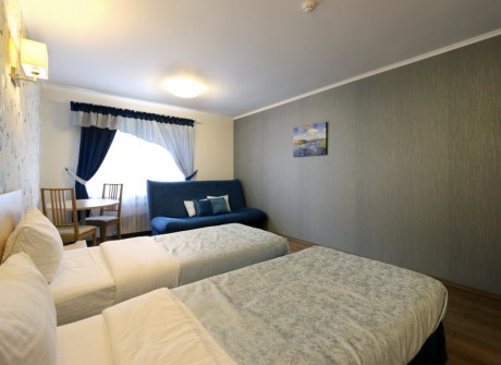 1-room double, hotel