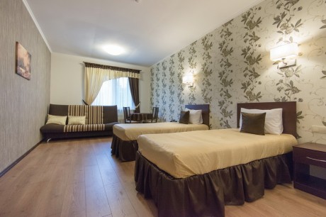 1-room double, hotel