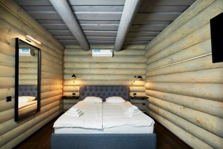 1-room double, chale