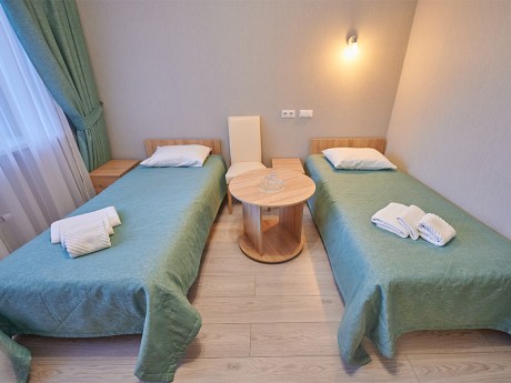 1-room double Twin, main building