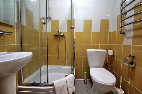 2-bed 2-room / deluxe with a balcony, building №1